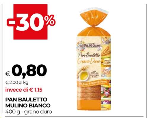 Pan Bauletto Mulino Bianco