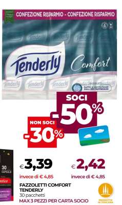 FAZZOLETTI COMFORT TENDERLY
