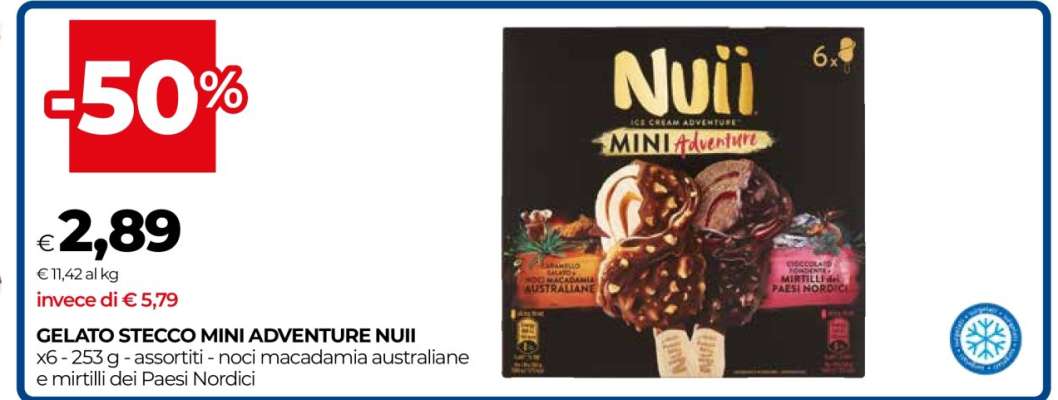 GELATO STECCO MINI ADVENTURE NUII