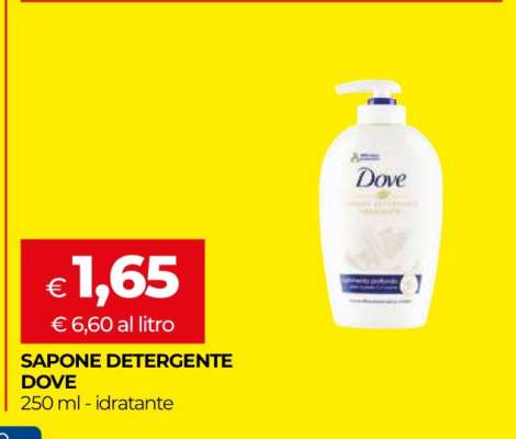 SAPONE DETERGENTE DOVE