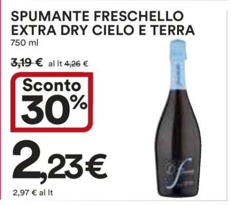 SPUMANTE FRESCHELLO EXTRA DRY CIELO E TERRA