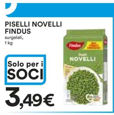 Piselli Novelli Findus