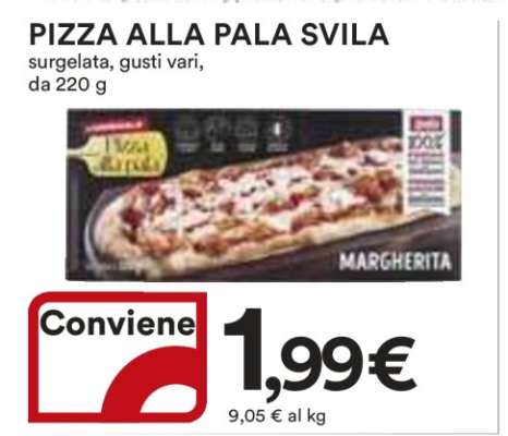 PIZZA ALLA PALA SVILA