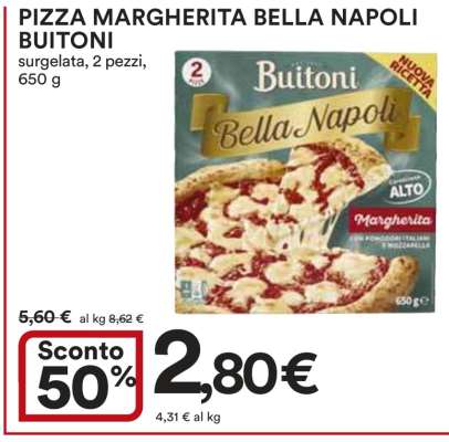 Pizza Margherita Bella Napoli Buitoni