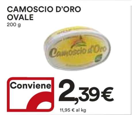 CAMOSCIO D’ORO OVALE