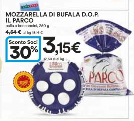 MOZZARELLA DI BUFALA D.O.P. IL PARCO