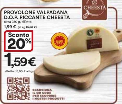 PROVOLONE VALPADANA D.O.P. PICCANTE CHEESTÀ
