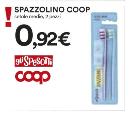 Spazzolino Coop