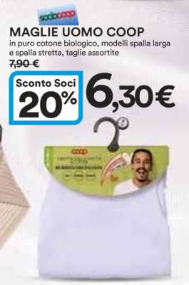 MAGLIE UOMO COOP