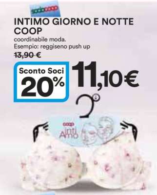 INTIMO GIORNO E NOTTE COOP