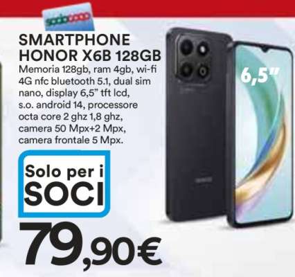 SMARTPHONE HONOR X6B 128GB