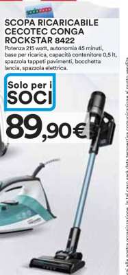 SCOPA RICARICABILE CECOTEC CONGA ROCKSTAR 8422