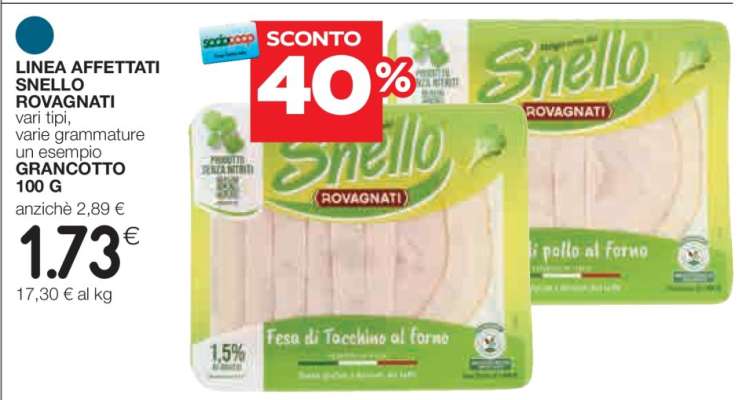 LINEA AFFETTATI SNELLO ROVAGNATI