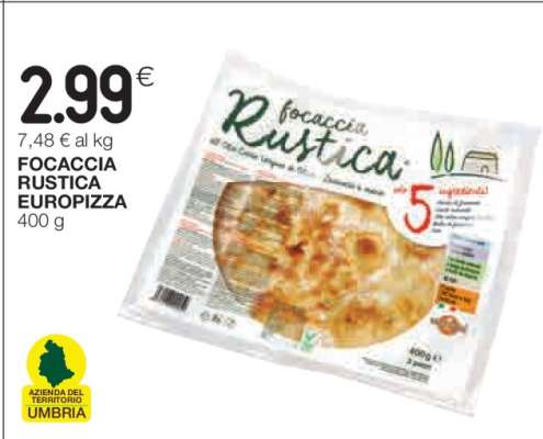 Focaccia Rustica Europizza