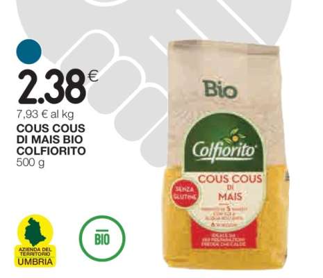 COUS COUS DI MAIS BIO COLFIORITO