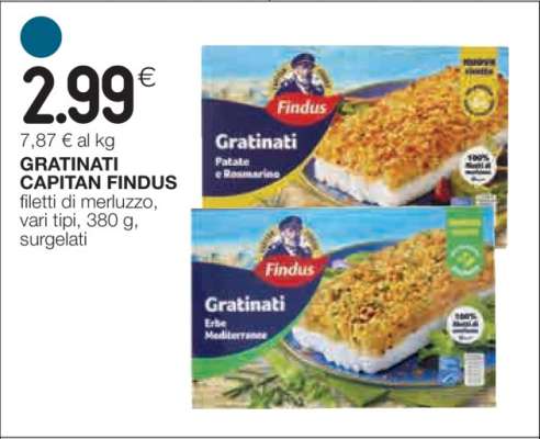Gratinati Capitan Findus