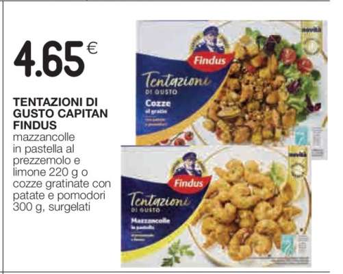 Tentazioni di Gusto Capitan Findus