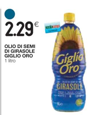 Olio di Semi di Girasole Giglio Oro