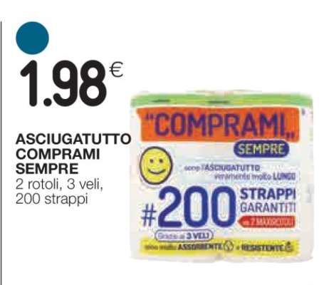 ASCIUGATUTTO COMPRAMI SEMPRE