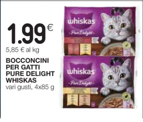BOCCONCINI PER GATTI PURE DELIGHT WHISKAS