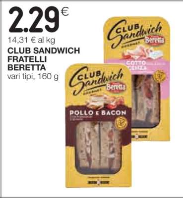 CLUB SANDWICH FRATELLI BERETTA