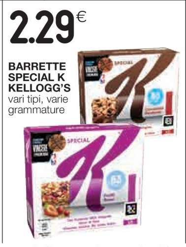 BARRETTE SPECIAL K KELLOGG'S