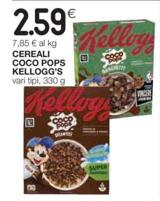 Cereali Coco Pops Kellogg's