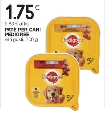 PATÈ PER CANI PEDIGREE