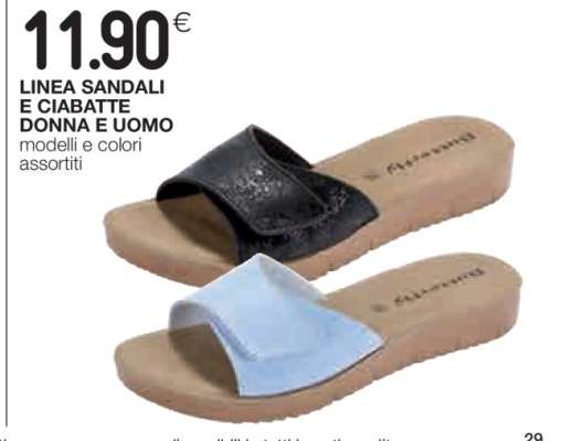 LINEA SANDALI E CIABATTE DONNA E UOMO