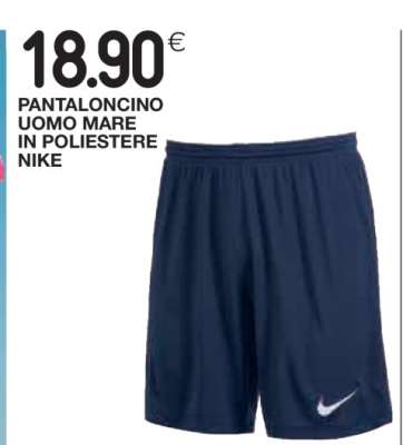 PANTALONCINO UOMO MARE IN POLIESTERE NIKE