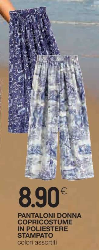 PANTALONI DONNA COPRICOSTUME