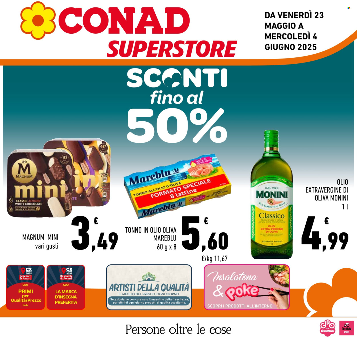 Leták Conad Superstore - 23.5.2025 - 4.6.2025. Strana 1