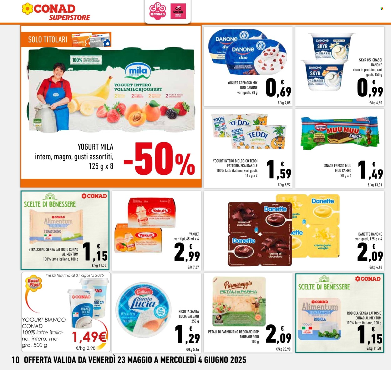 Volantino Conad Superstore - 23/5/2025 - 4/6/2025. Pagina 1
