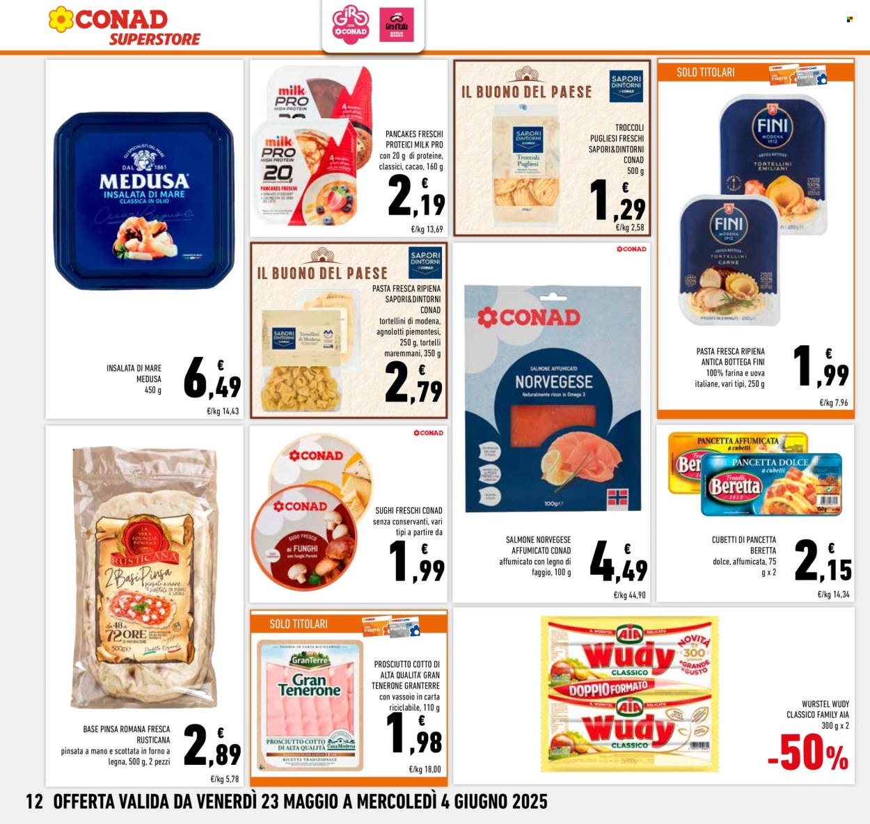 Volantino Conad Superstore - 23/5/2025 - 4/6/2025. Pagina 1