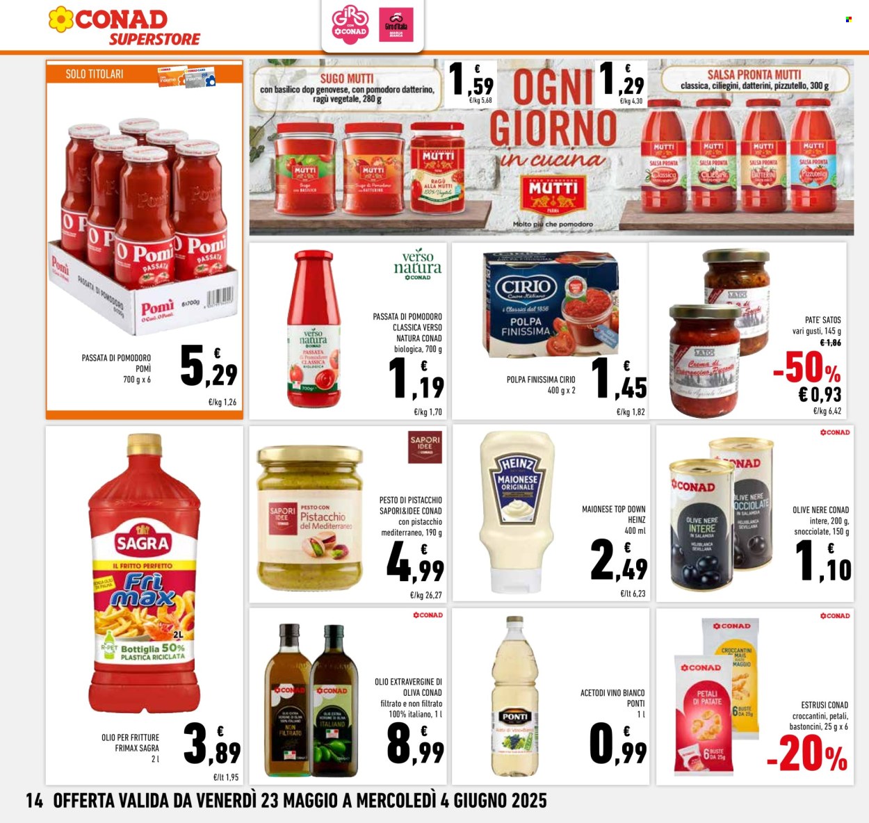 Volantino Conad Superstore - 23/5/2025 - 4/6/2025. Pagina 1