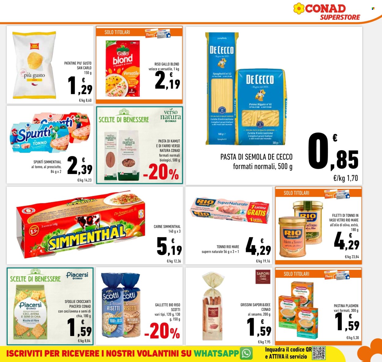 Volantino Conad Superstore - 23/5/2025 - 4/6/2025. Pagina 1