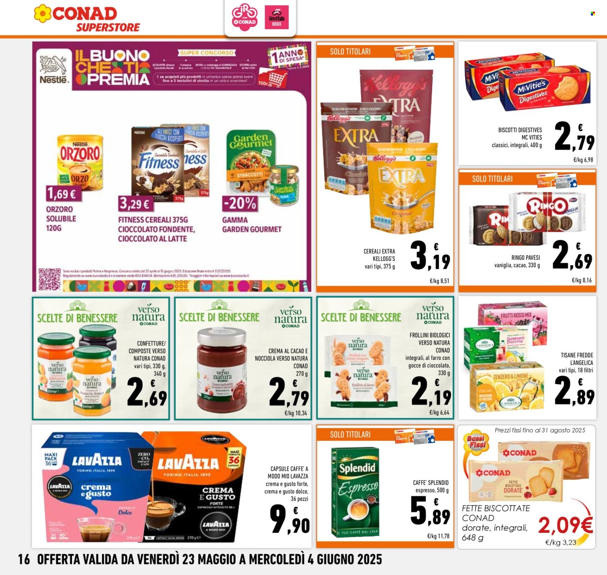 Volantino Conad Superstore - 23/5/2025 - 4/6/2025. Pagina 1