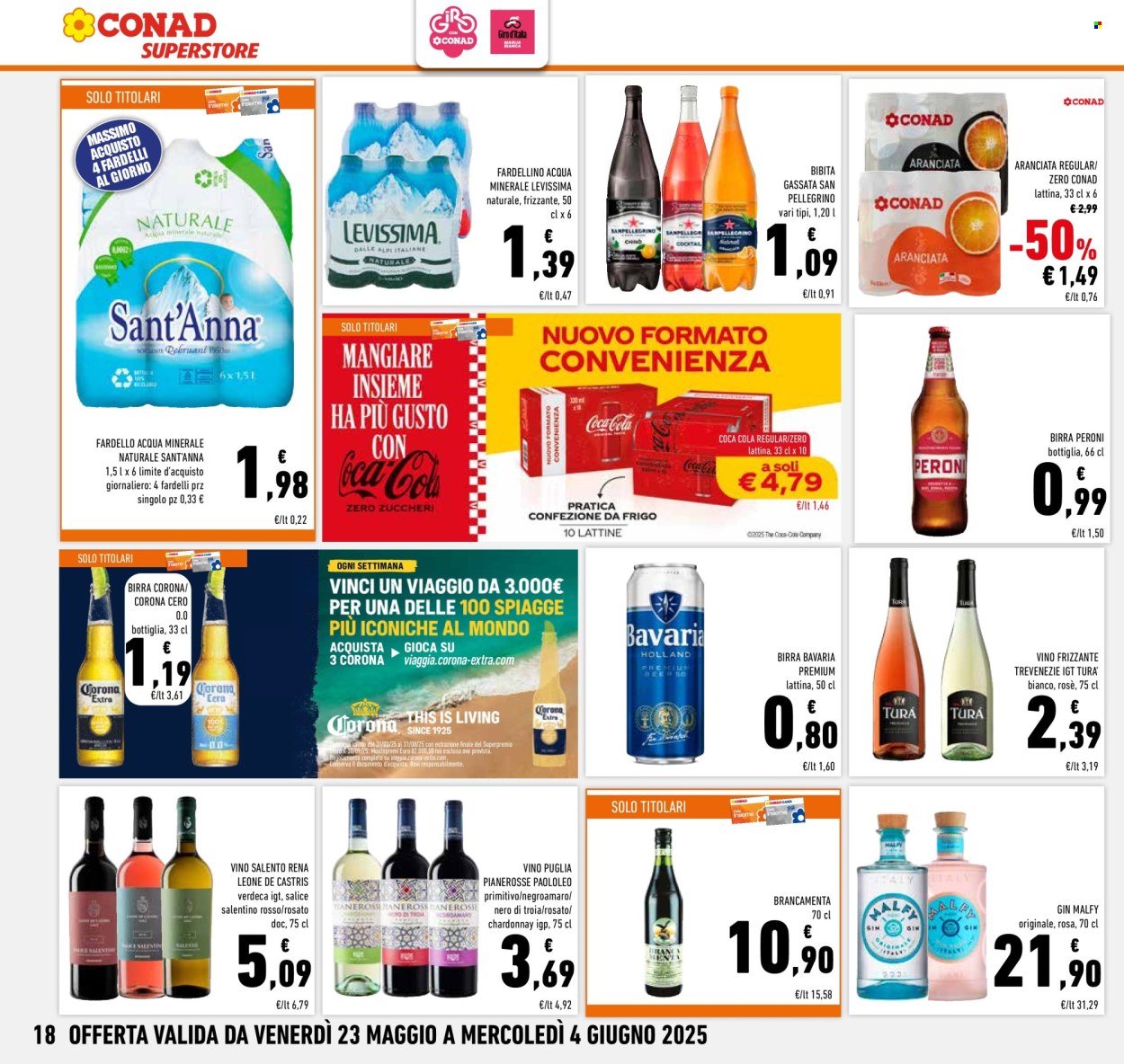 Volantino Conad Superstore - 23/5/2025 - 4/6/2025. Pagina 1