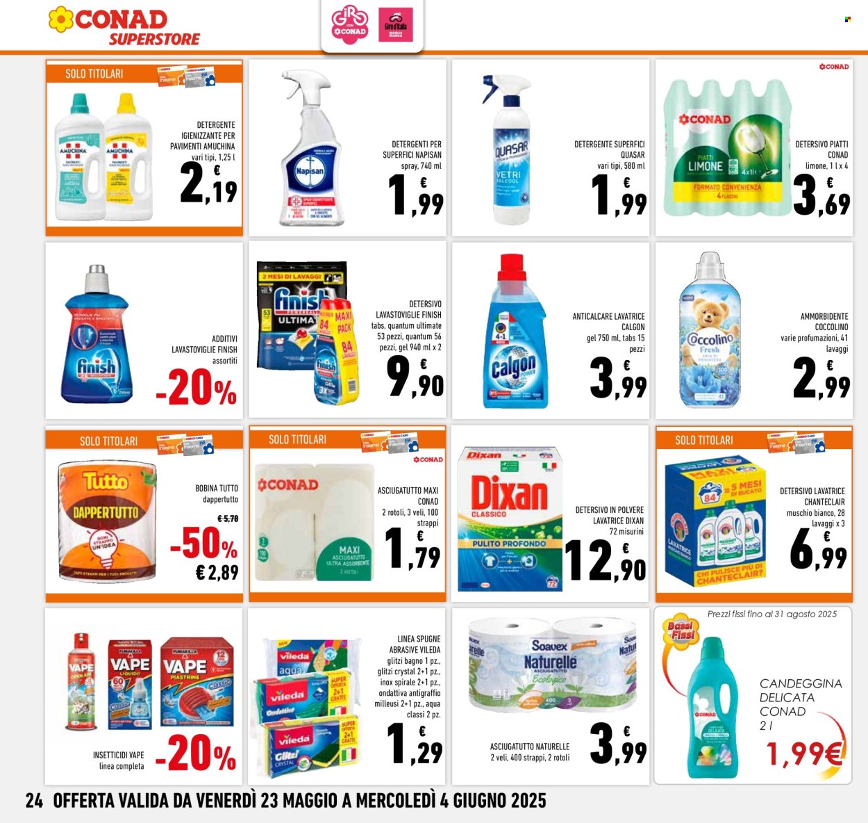 Volantino Conad Superstore - 23/5/2025 - 4/6/2025. Pagina 1
