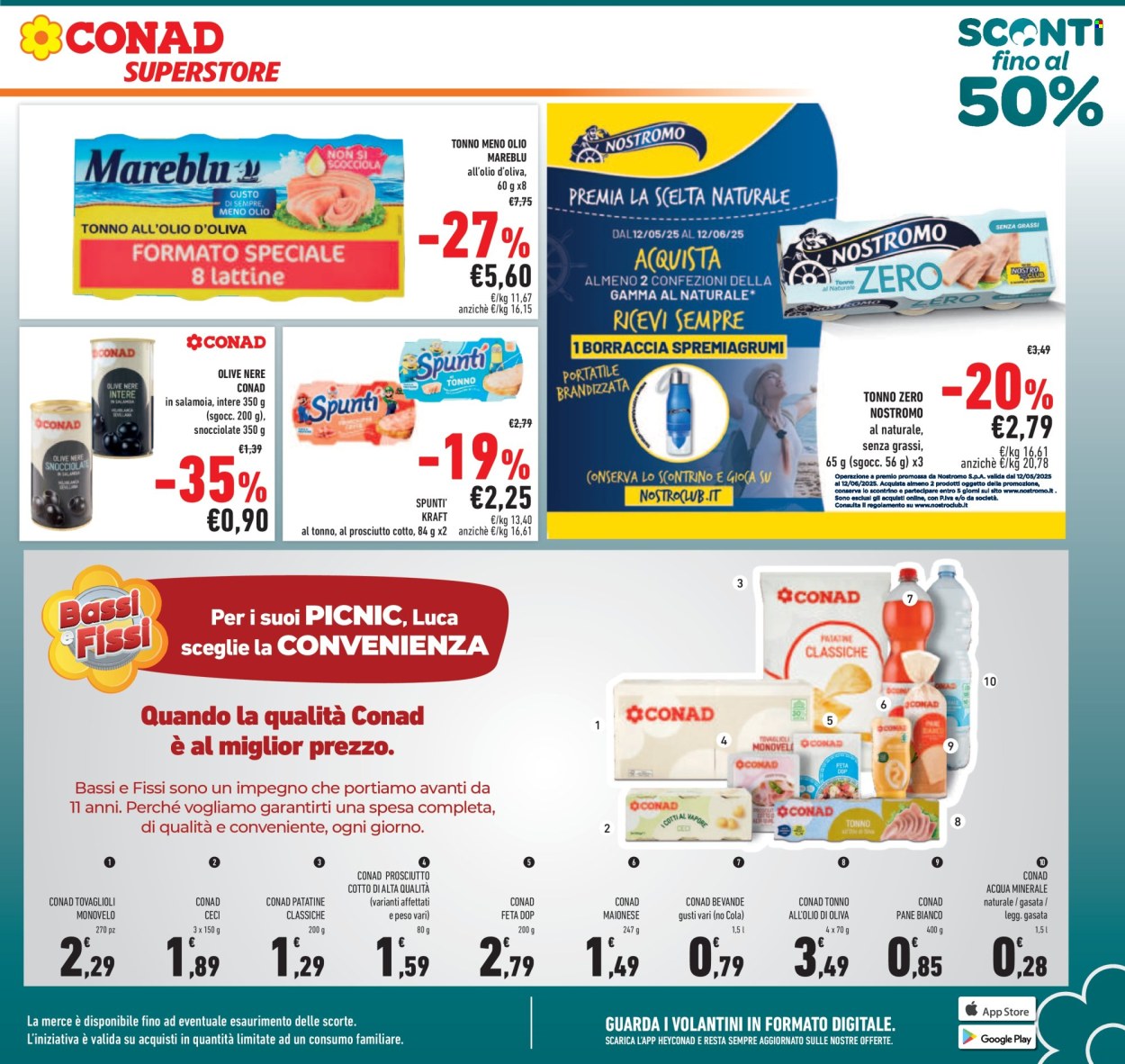 Volantino Conad Superstore - 22/5/2025 - 1/6/2025. Pagina 1
