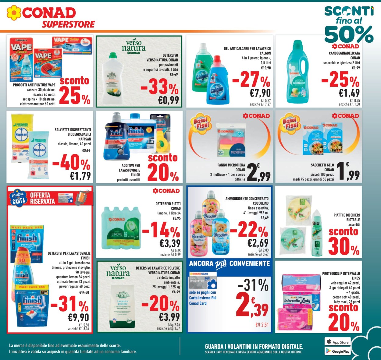 Volantino Conad Superstore - 22/5/2025 - 1/6/2025. Pagina 1