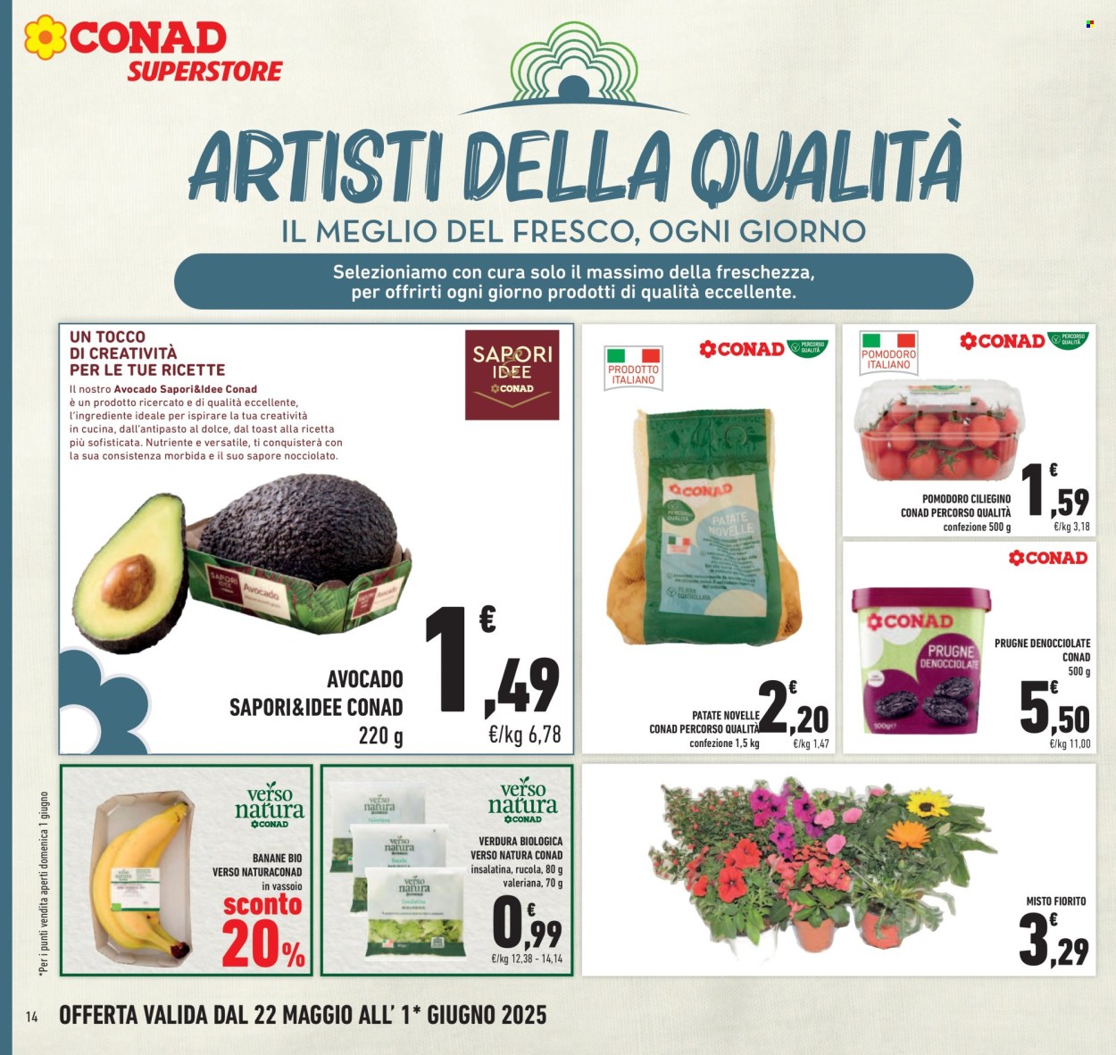 Volantino Conad Superstore - 22/5/2025 - 1/6/2025. Pagina 1