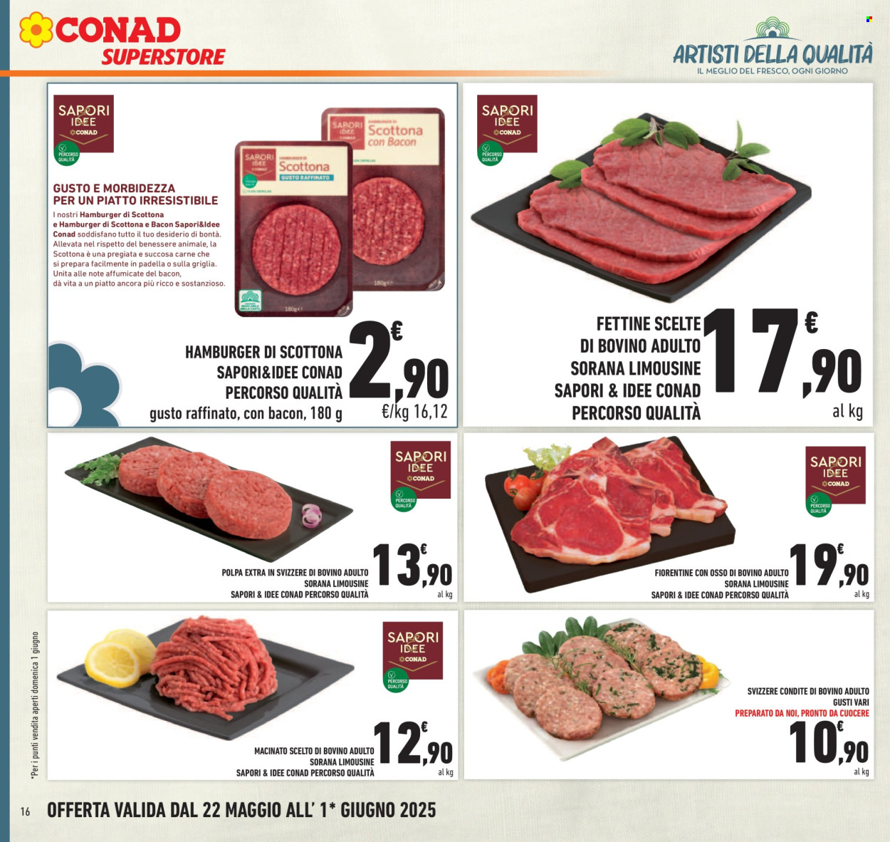 Volantino Conad Superstore - 22/5/2025 - 1/6/2025. Pagina 1