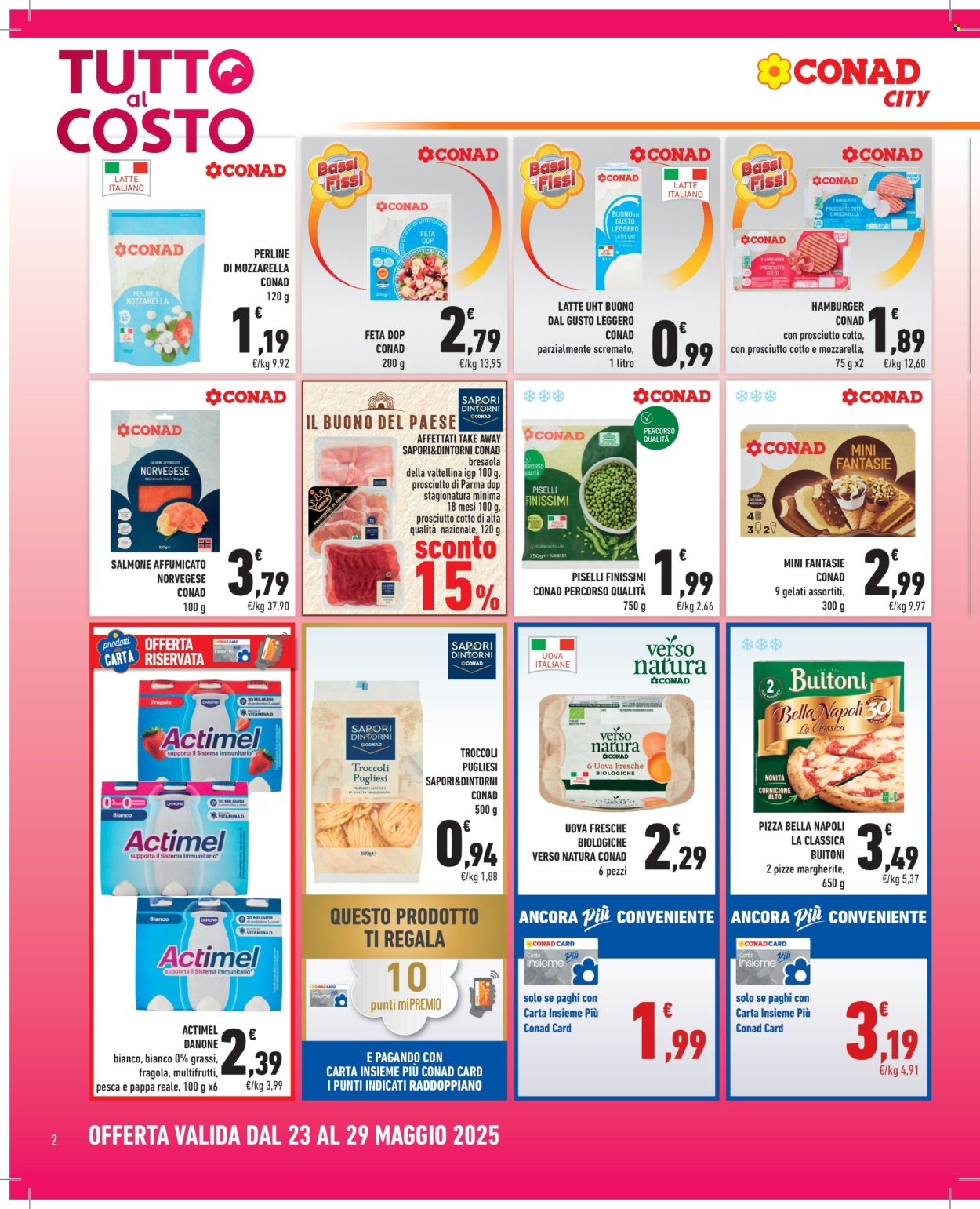 Volantino Conad - 23/5/2025 - 29/5/2025. Pagina 1