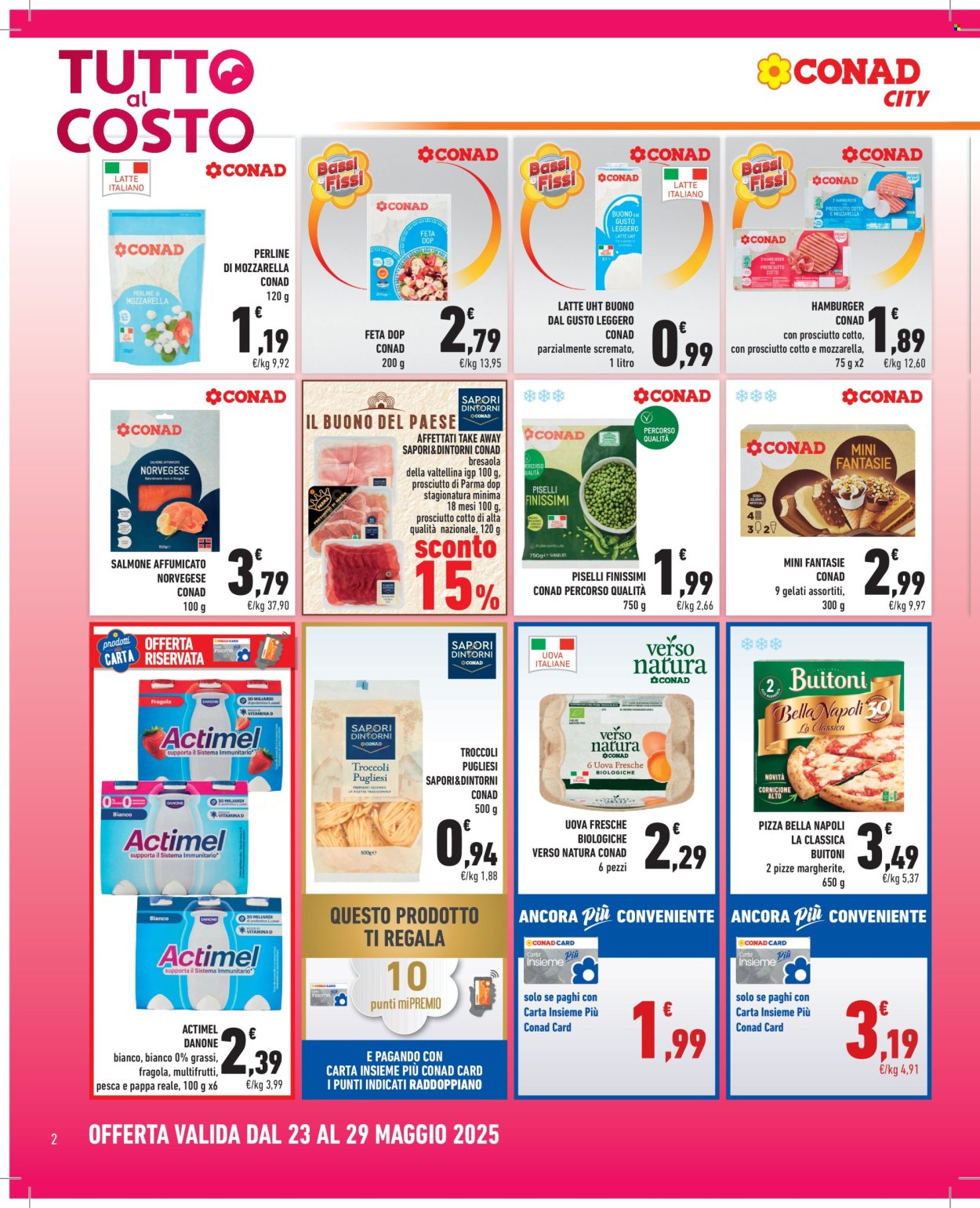 Volantino Conad City - 23/5/2025 - 29/5/2025. Pagina 1