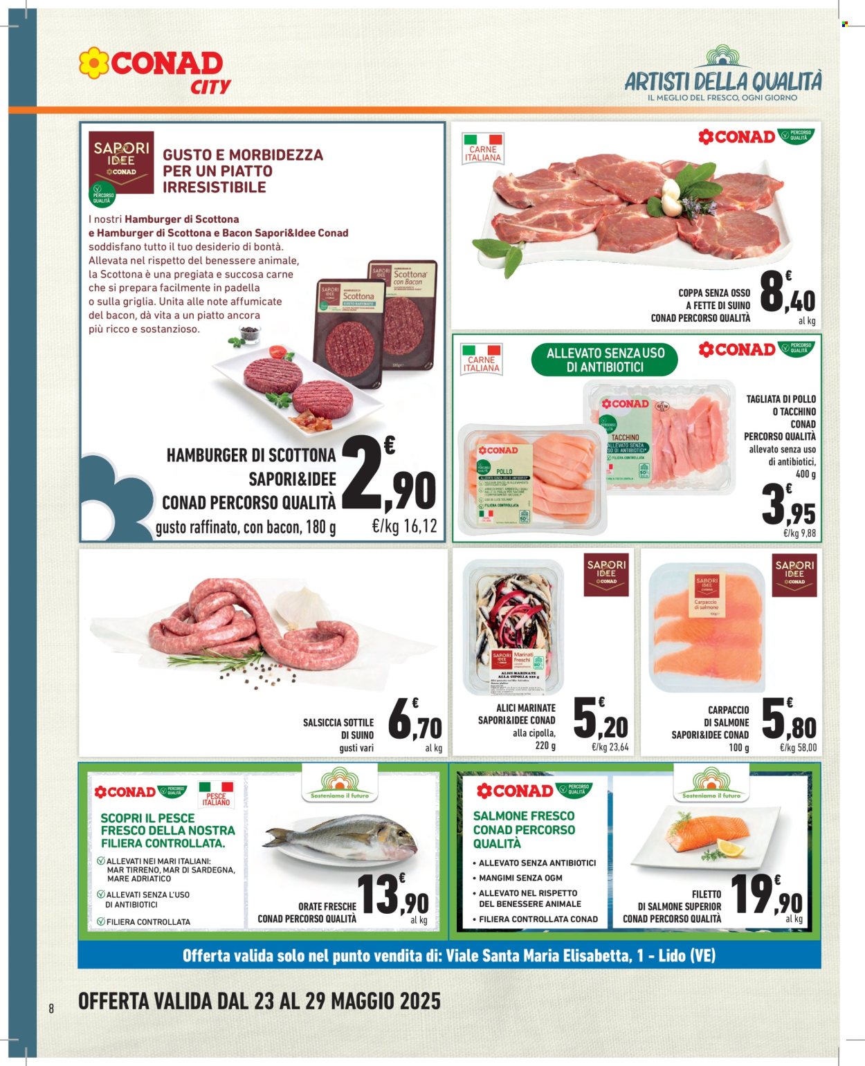 Volantino Conad City - 23/5/2025 - 29/5/2025. Pagina 1