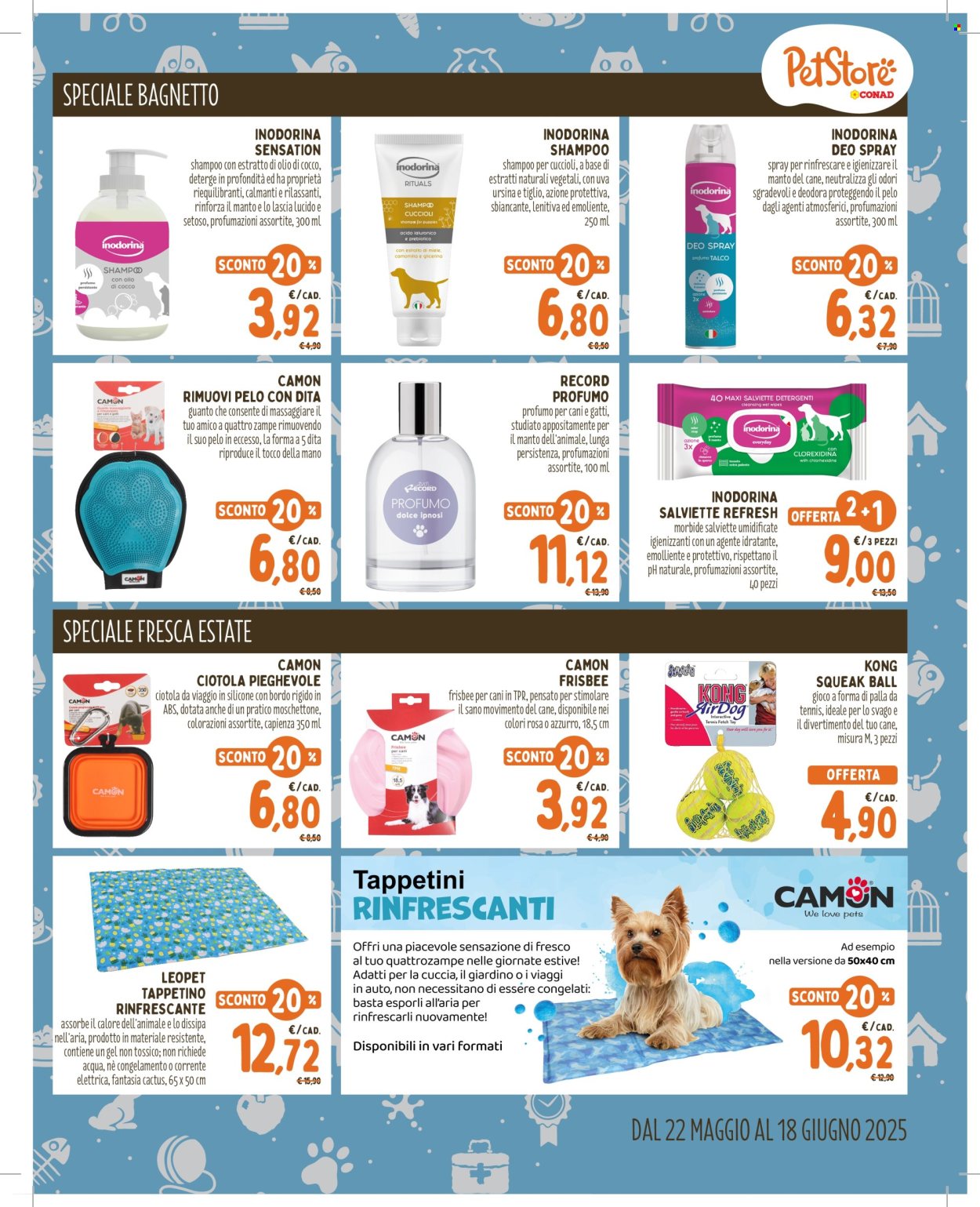 Volantino Pet Store Conad - 22/5/2025 - 18/6/2025. Pagina 1