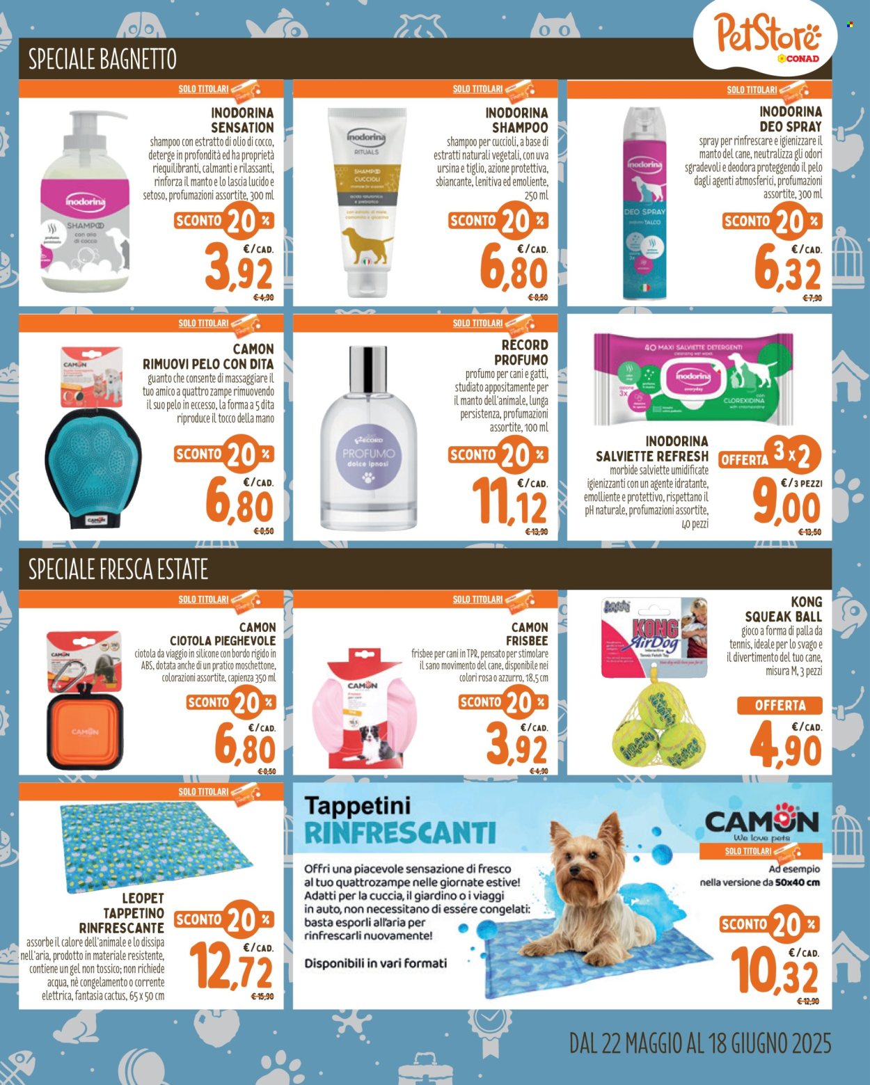 Volantino Pet Store Conad - 22/5/2025 - 18/6/2025. Pagina 1