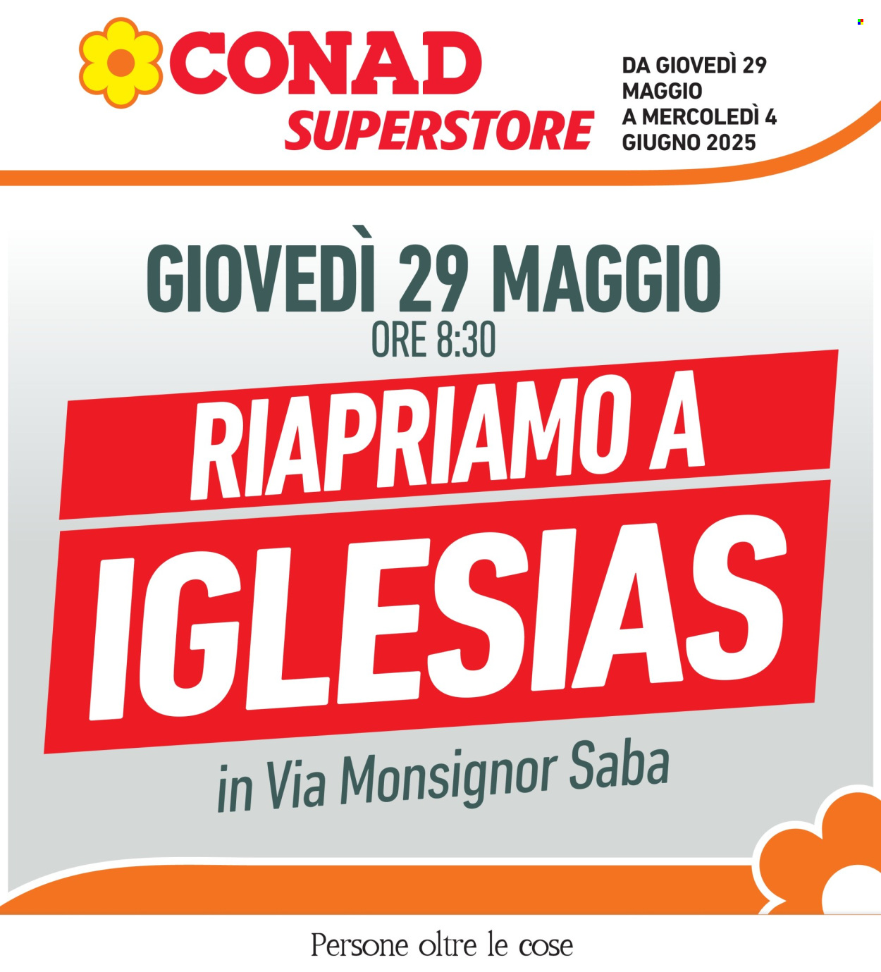 Volantino Conad Superstore - 29/5/2025 - 4/6/2025. Pagina 1