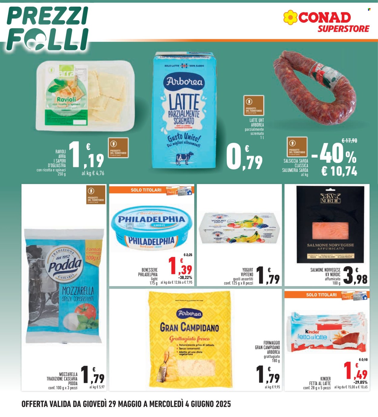 Volantino Conad Superstore - 29/5/2025 - 4/6/2025. Pagina 1